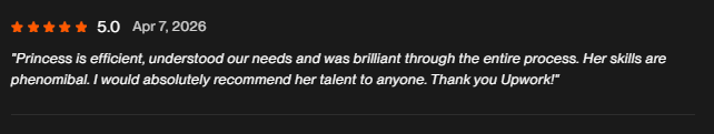 Client review 4 of 6